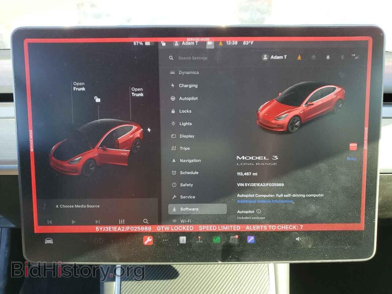 2018 TESLA MODEL 3 - VIN: 5YJ3E1EA2JF025989 - Фото 9