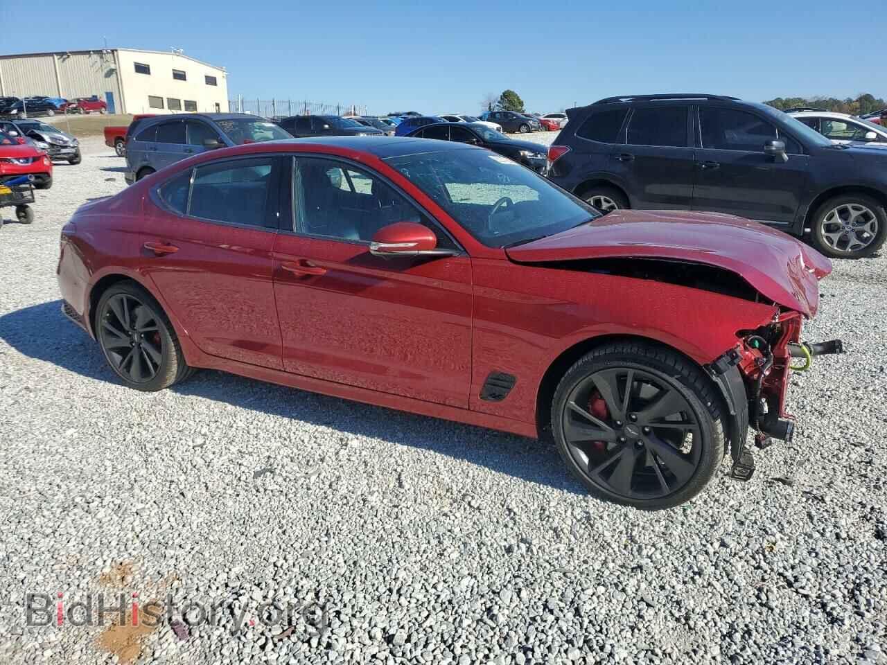 2023 GENESIS G70 BASE - VIN: KMTG54TE4PU113825 - Фото 4