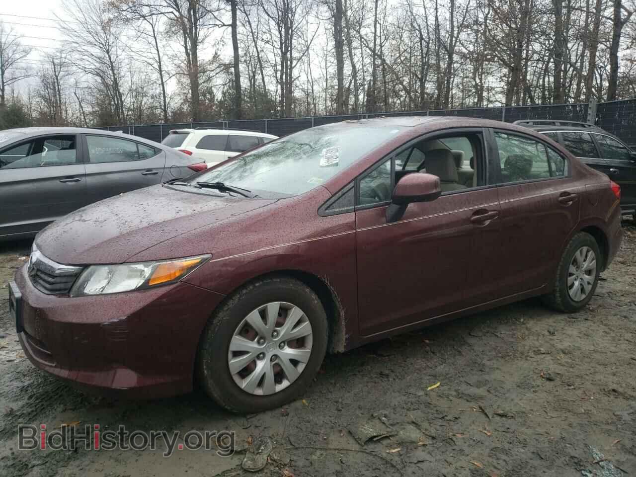 Фотография 19XFB2F55CE329999 - HONDA CIVIC 2012
