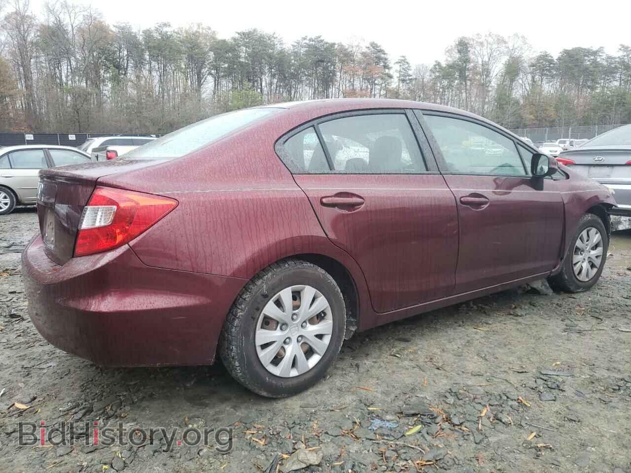 2012 HONDA CIVIC - VIN: 19XFB2F55CE329999 - Фото 3
