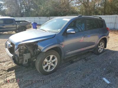2012 Toyota RAV4 Limited, blue — VIN 2T3DK4DV1CW077291, Copart