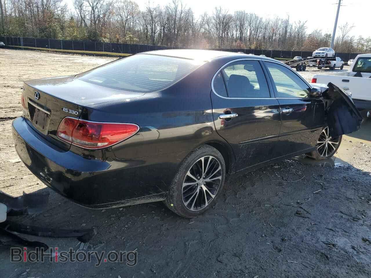 2005 LEXUS ES330 - VIN: JTHBA30G455063373 - Фото 3