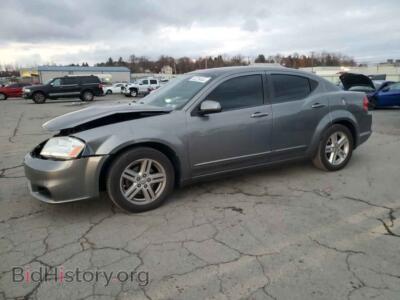 2013 Dodge AVENGER SXT, серый — VIN 1C3CDZCB6DN590608, Copart