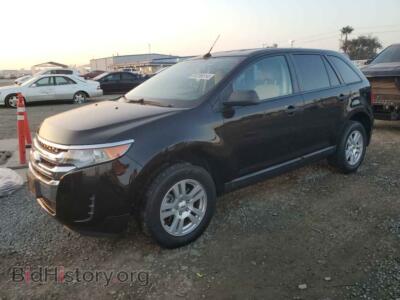 2012 Ford EDGE SE, black — VIN 2FMDK3GC5CBA42756, Copart