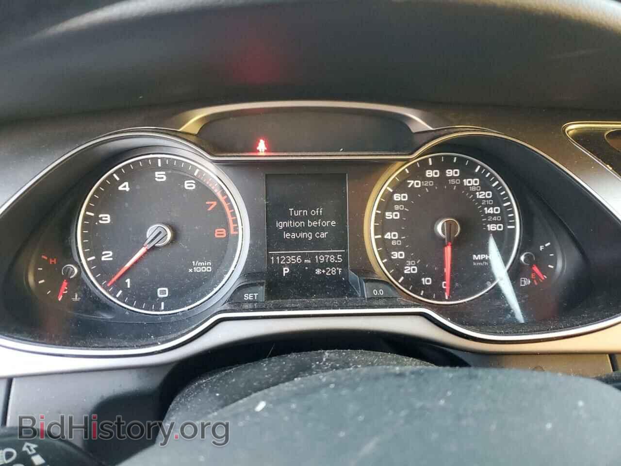 2014 AUDI A4 - VIN: WAUAFAFL4EN001119 - Фото 9