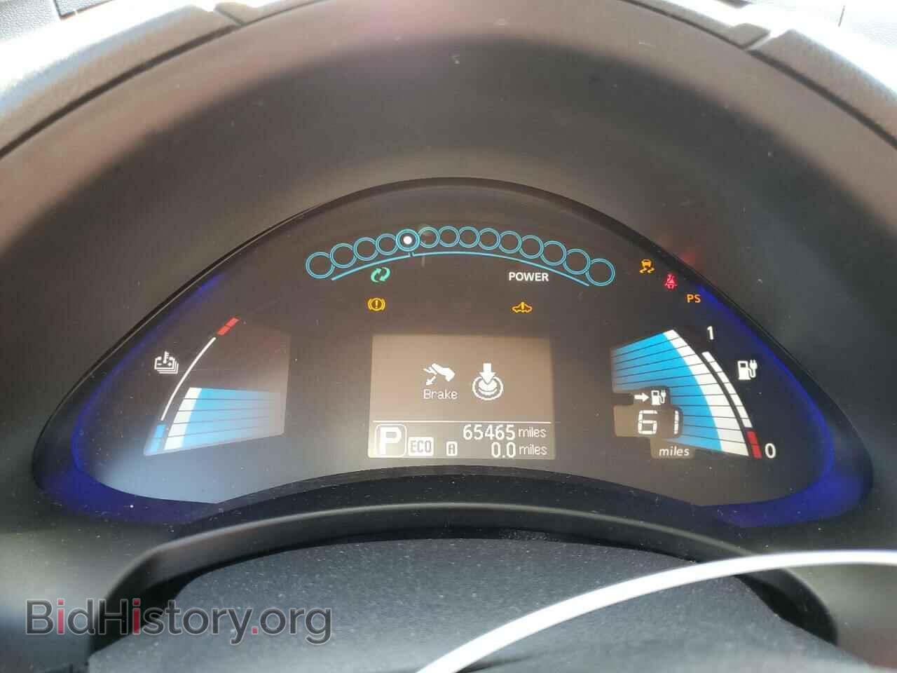 2013 NISSAN LEAF - VIN: 1N4AZ0CP6DC421122 - Фото 9