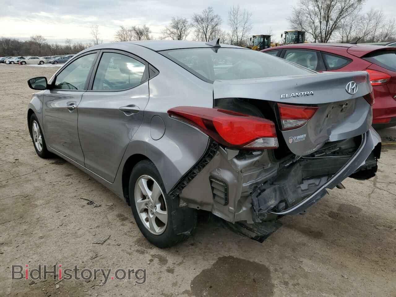 2014 HYUNDAI ELANTRA - VIN: KMHDH4AE4EU164150 - Фото 2