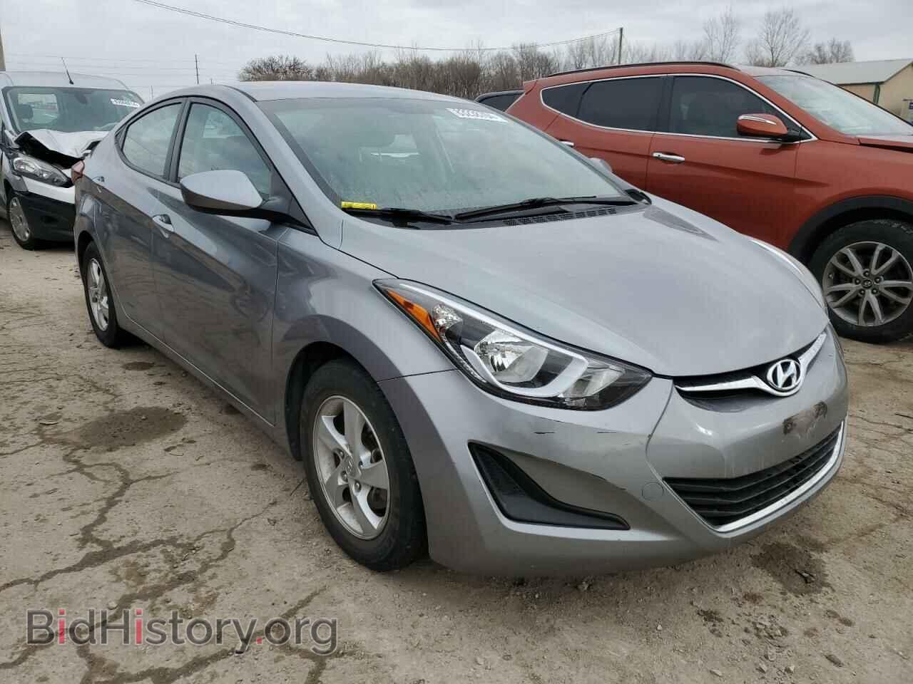 2014 HYUNDAI ELANTRA - VIN: KMHDH4AE4EU164150 - Фото 4