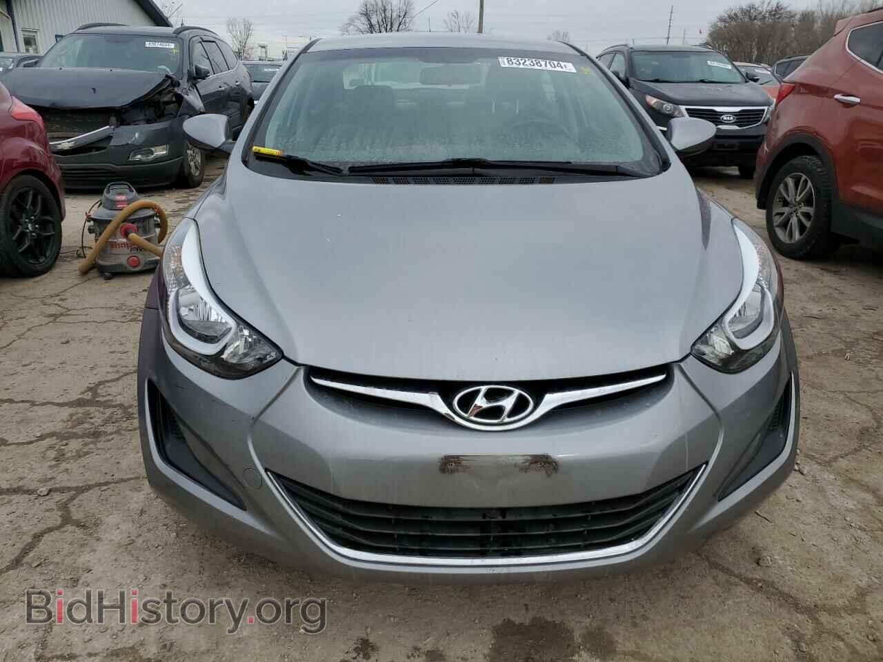2014 HYUNDAI ELANTRA - VIN: KMHDH4AE4EU164150 - Фото 5