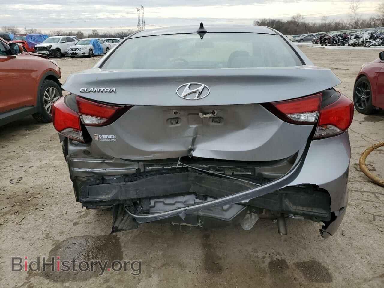 2014 HYUNDAI ELANTRA - VIN: KMHDH4AE4EU164150 - Фото 6