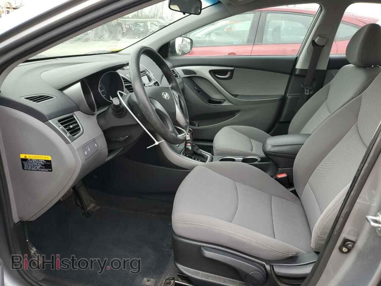 2014 HYUNDAI ELANTRA - VIN: KMHDH4AE4EU164150 - Фото 7