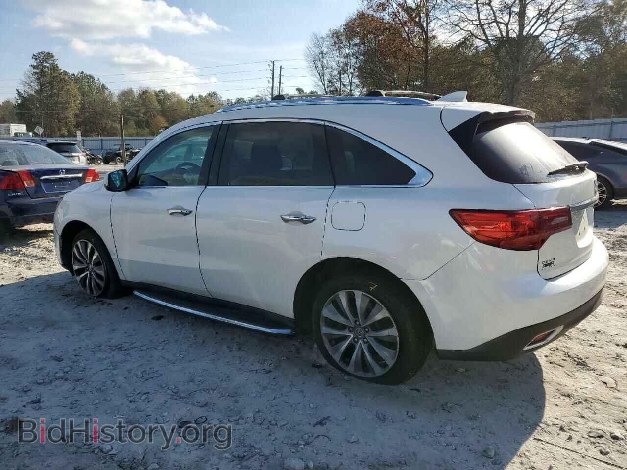 2014 ACURA MDX - VIN: 5FRYD3H44EB006813 - Фото 2