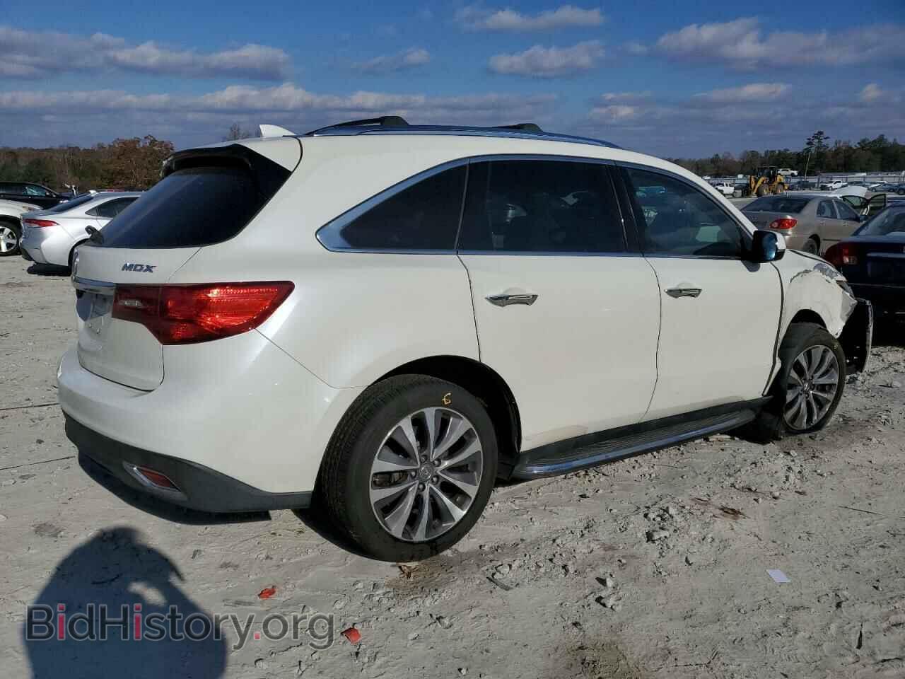 2014 ACURA MDX - VIN: 5FRYD3H44EB006813 - Фото 3