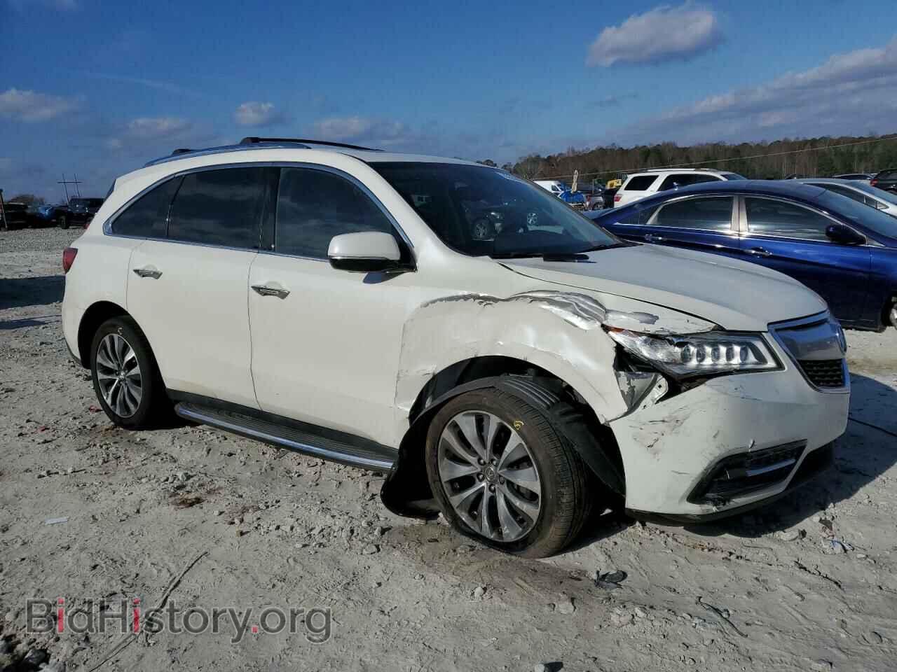 2014 ACURA MDX - VIN: 5FRYD3H44EB006813 - Фото 4