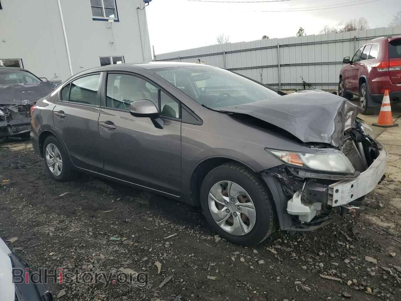 2013 HONDA CIVIC - VIN: 19XFB2F55DE227877 - Фото 4