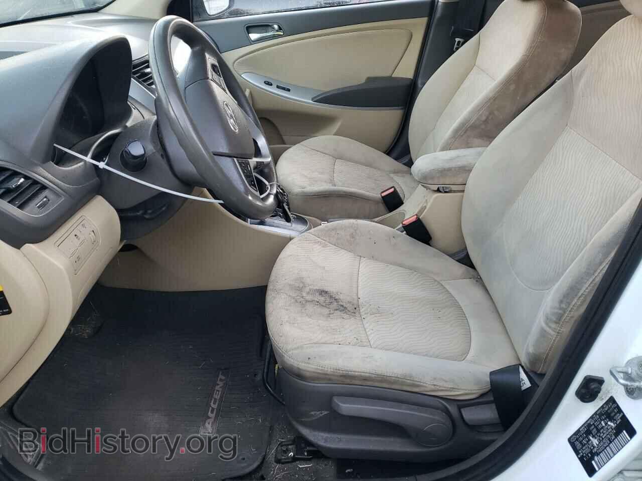 2014 HYUNDAI ACCENT - VIN: KMHCU4AE4EU767574 - Фото 7