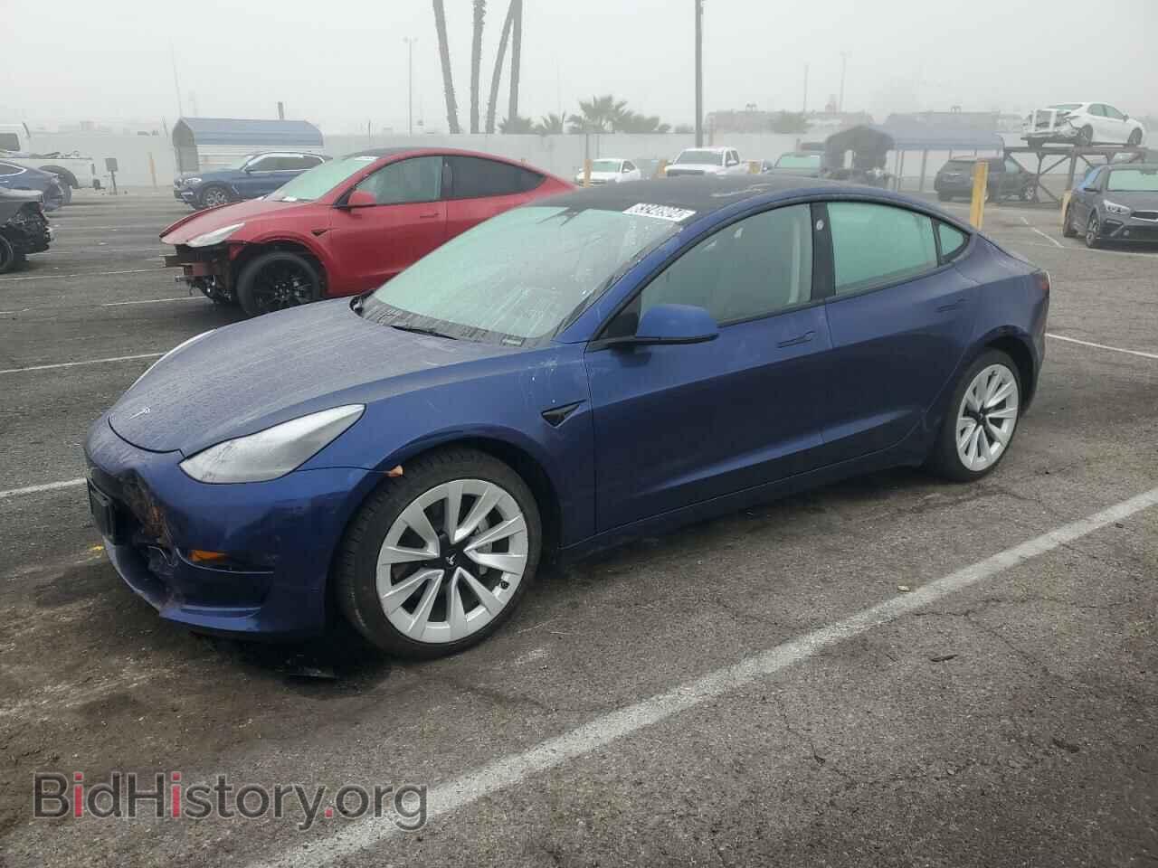Photo 5YJ3E1EB5NF304920 - TESLA MODEL 3 2022