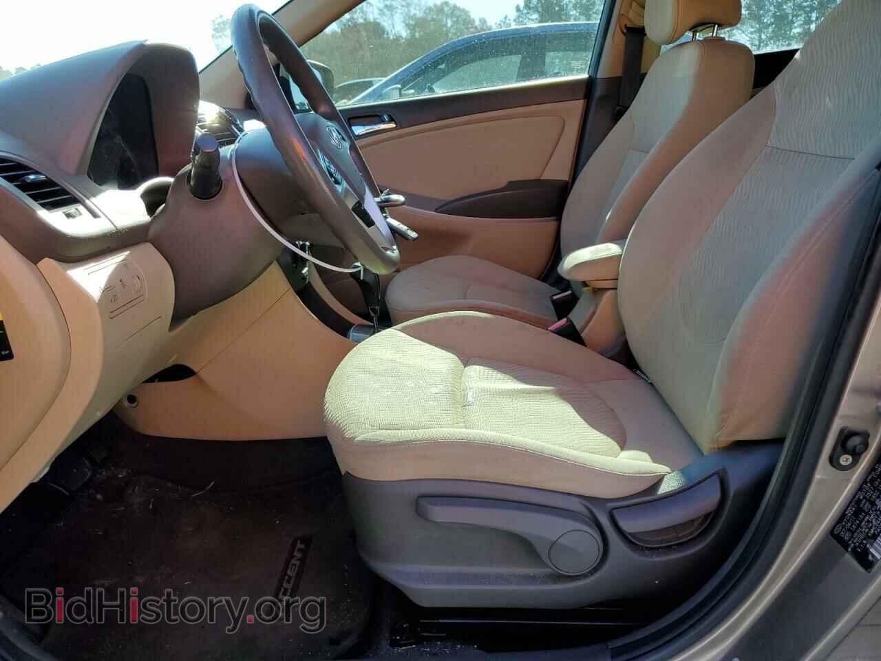 2012 HYUNDAI ACCENT - VIN: KMHCU4AE2CU137419 - Фото 7