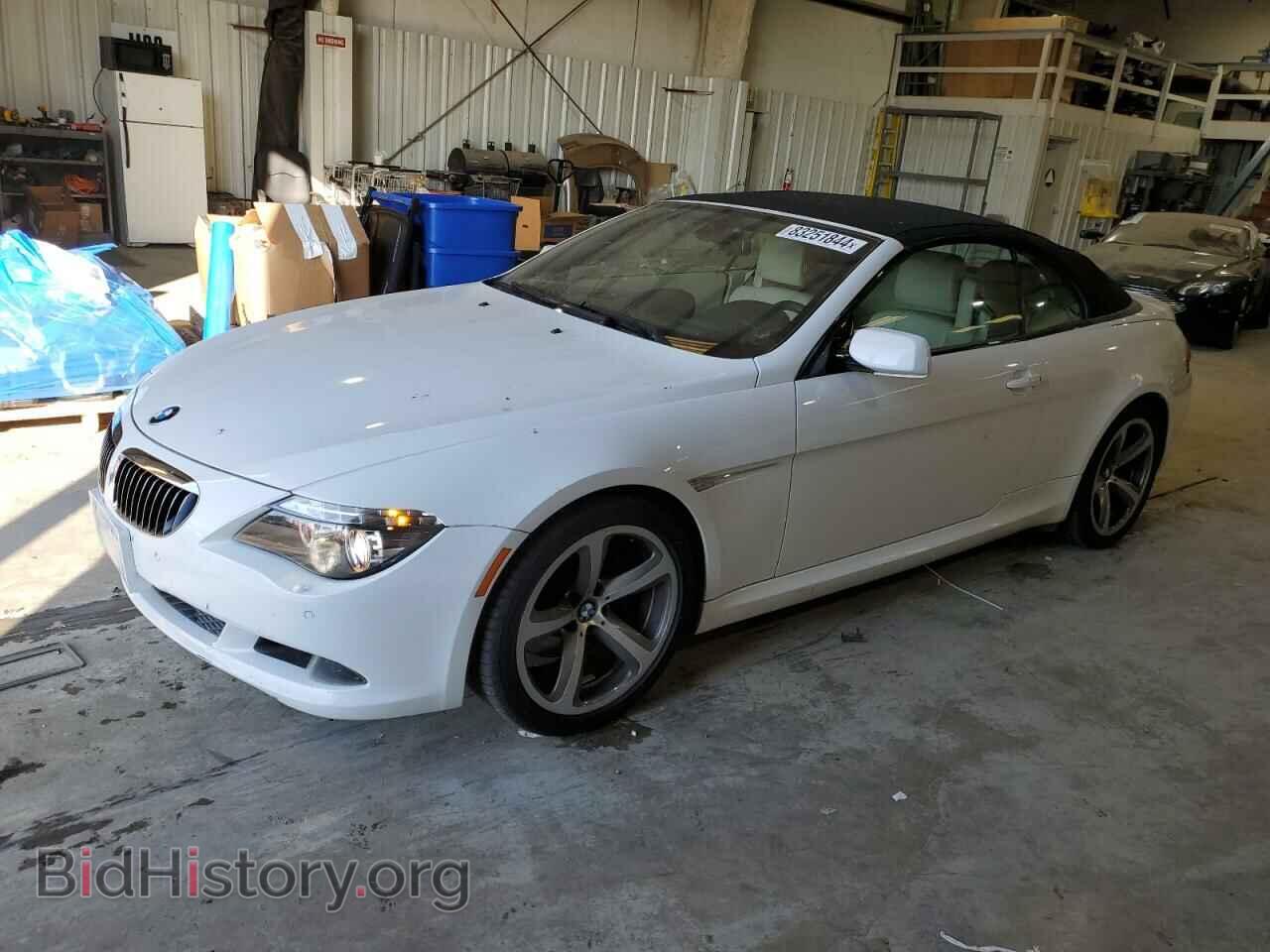 Photo WBAEB53528CX62418 - BMW 6 SERIES 2008