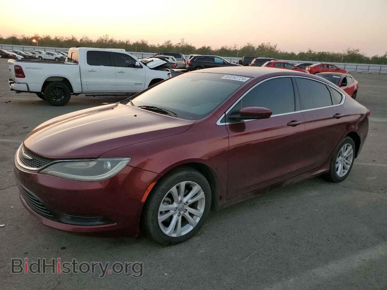 Фотография 1C3CCCFB9GN177145 - CHRYSLER 200 2016