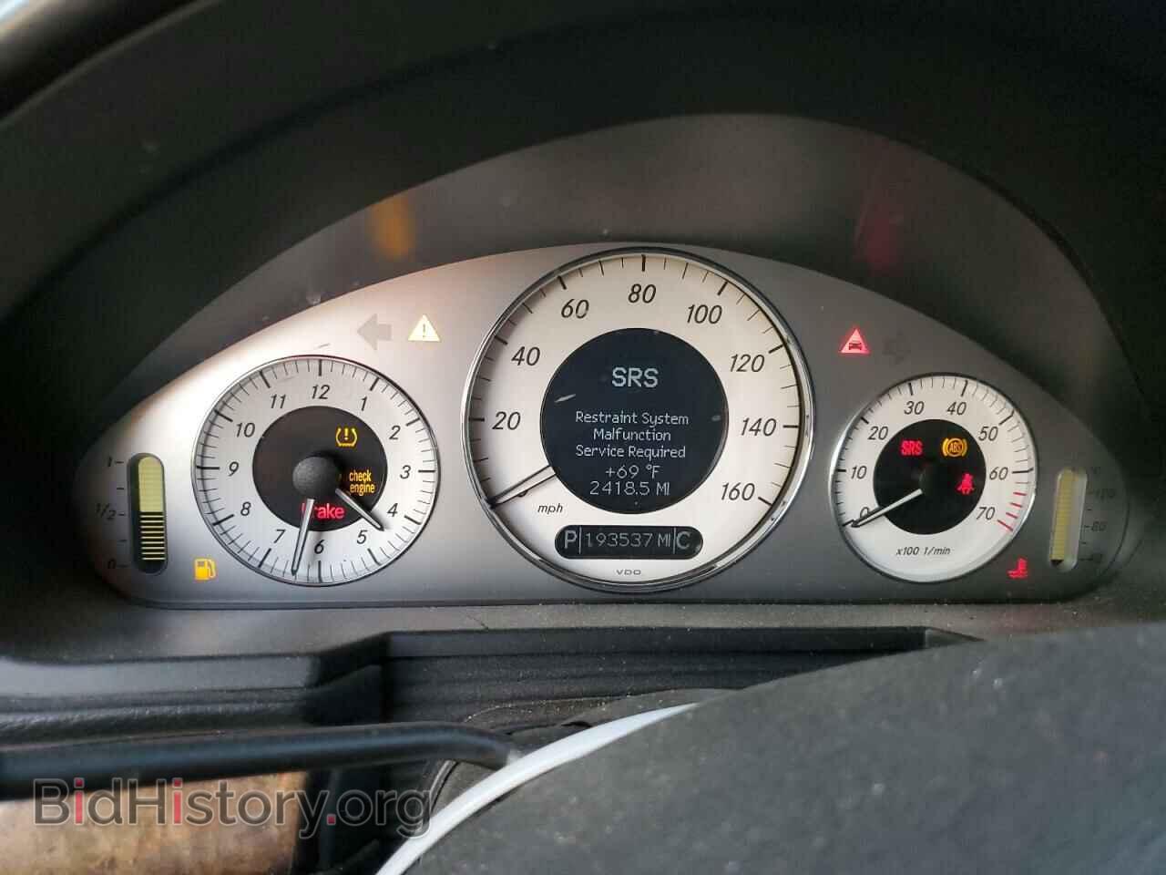 2009 MERCEDES-BENZ E-CLASS - VIN: WDBUF56X39B420532 - Фото 9