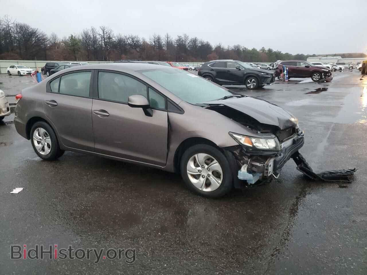 2013 HONDA CIVIC - VIN: 19XFB2F57DE290074 - Фото 4