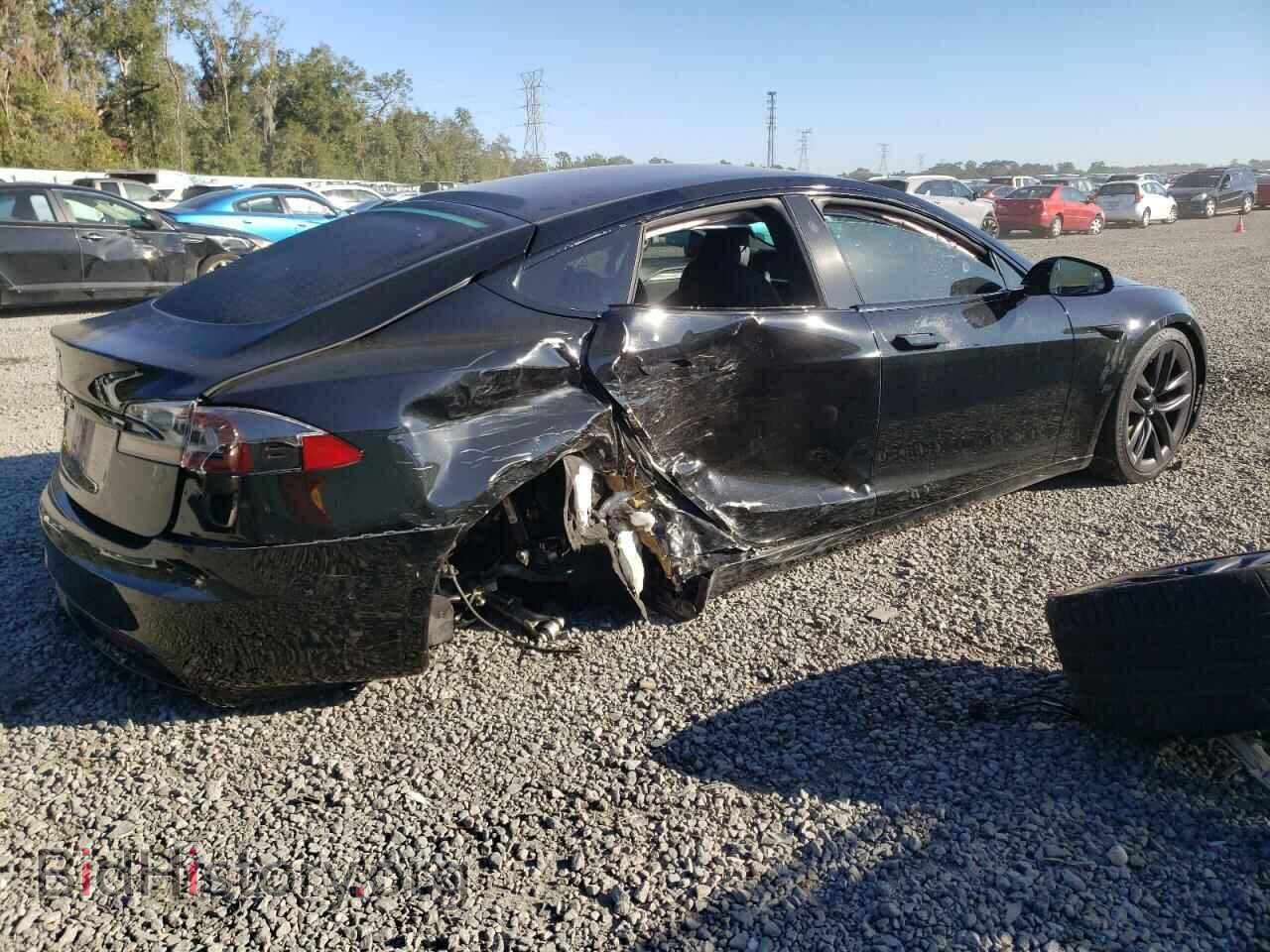 2021 TESLA MODEL S - VIN: 5YJSA1E54MF436793 - Фото 3