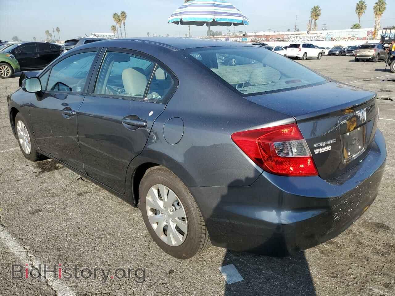 2012 HONDA CIVIC - VIN: 19XFB2F52CE312707 - Фото 2