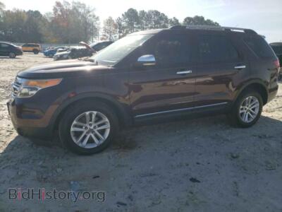 2011 Ford EXPLORER XLT, бордовый — VIN 1FMHK7D8XBGA37696, Copart