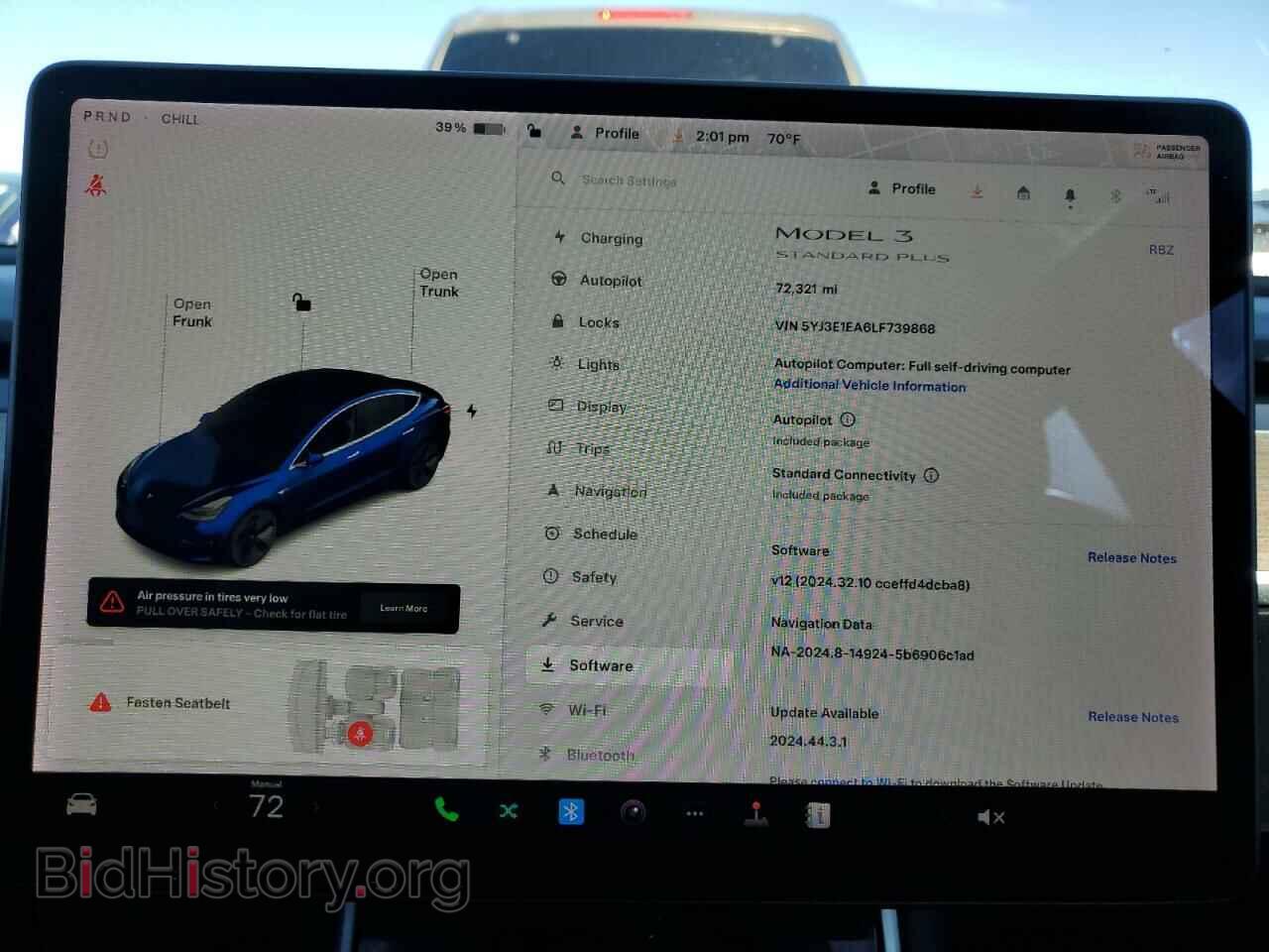 2020 TESLA MODEL 3 - VIN: 5YJ3E1EA6LF739868 - Photo 9
