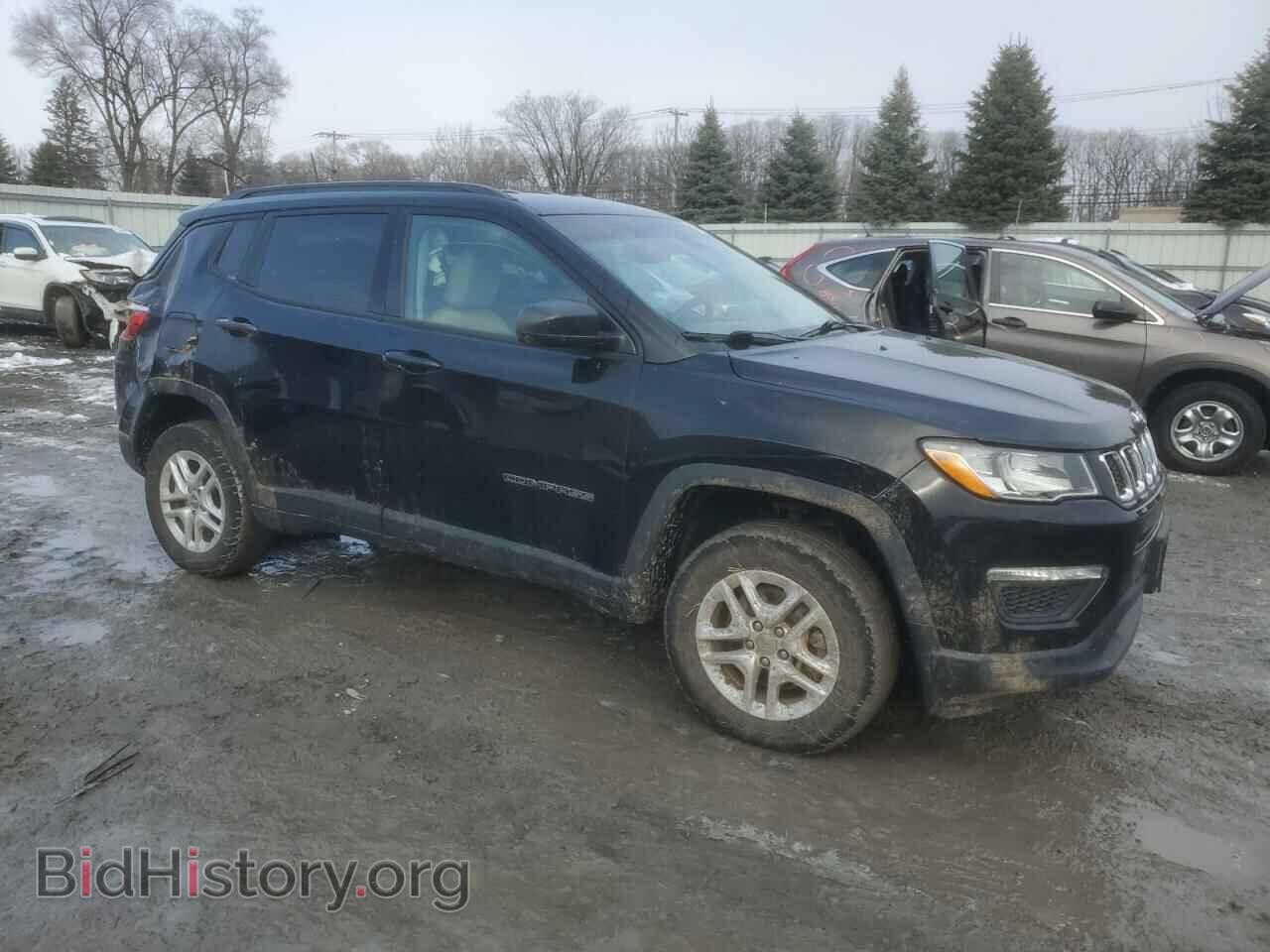 2018 JEEP COMPASS - VIN: 3C4NJDABXJT345504 - Фото 4