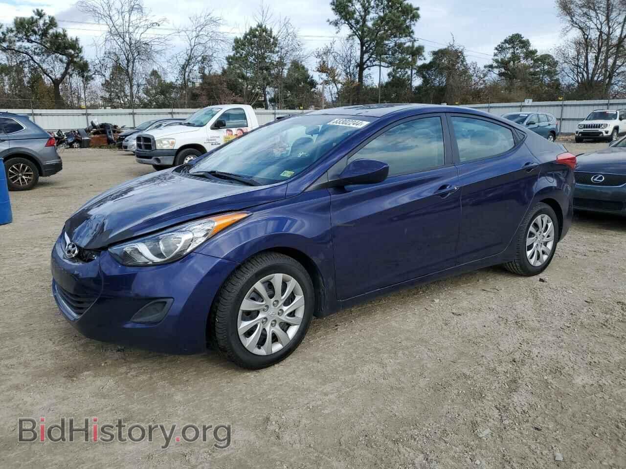 Photo 5NPDH4AE8CH076746 - HYUNDAI ELANTRA 2012
