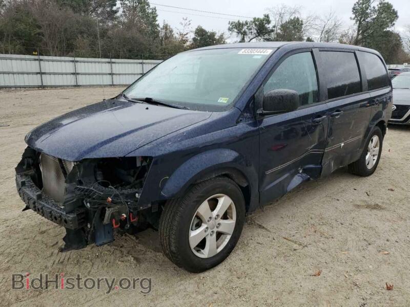 2013 Dodge CARAVAN SE (VIN 2C4RDGBG6DR517183) — фото 1 из 13, Copart, повреждение: бок