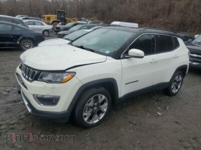 2020 Jeep COMPASS Limited, белый — VIN 3C4NJDCBXLT160014, Copart