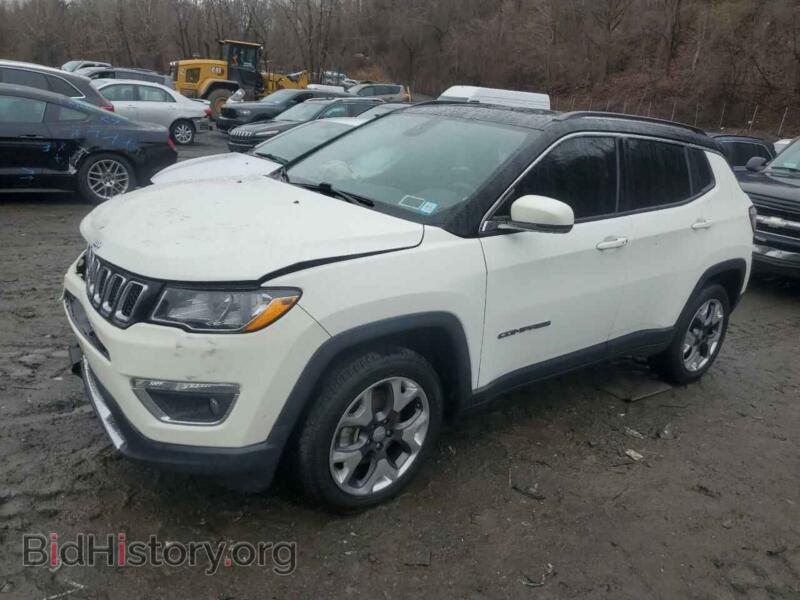 2020 Jeep COMPASS Limited (VIN 3C4NJDCBXLT160014) — фото 1 из 13, Copart, повреждение: передняя часть