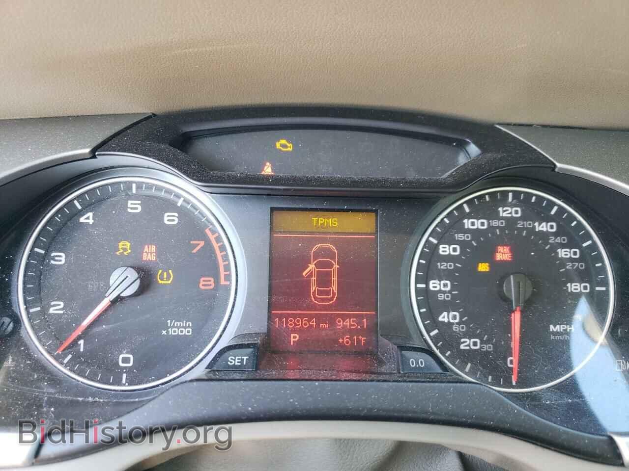 2010 AUDI A4 - VIN: WAUBFAFL2AN002025 - Фото 9