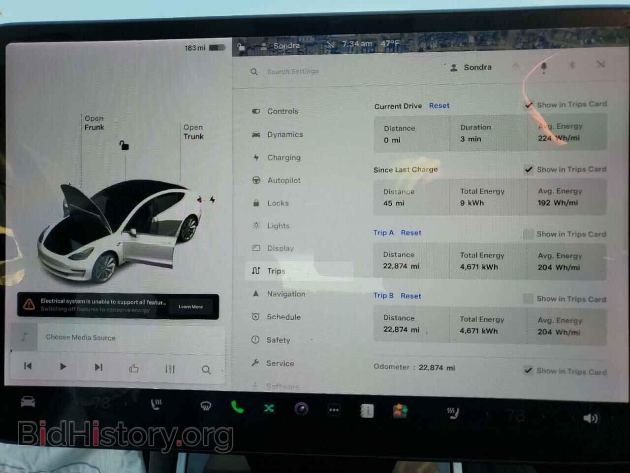2018 TESLA MODEL 3 - VIN: 5YJ3E1EA1JF006558 - Фото 9
