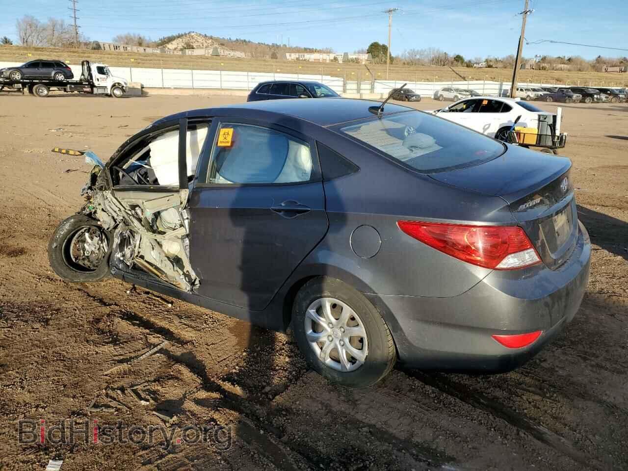2013 HYUNDAI ACCENT - VIN: KMHCT4AE3DU396859 - Фото 2