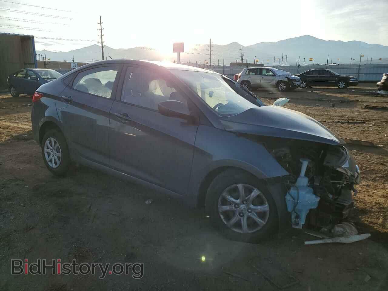 2013 HYUNDAI ACCENT - VIN: KMHCT4AE3DU396859 - Фото 4