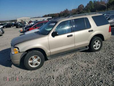 2005 Ford EXPLORER XLT, gold — VIN 1FMZU73E75ZA55507, Copart