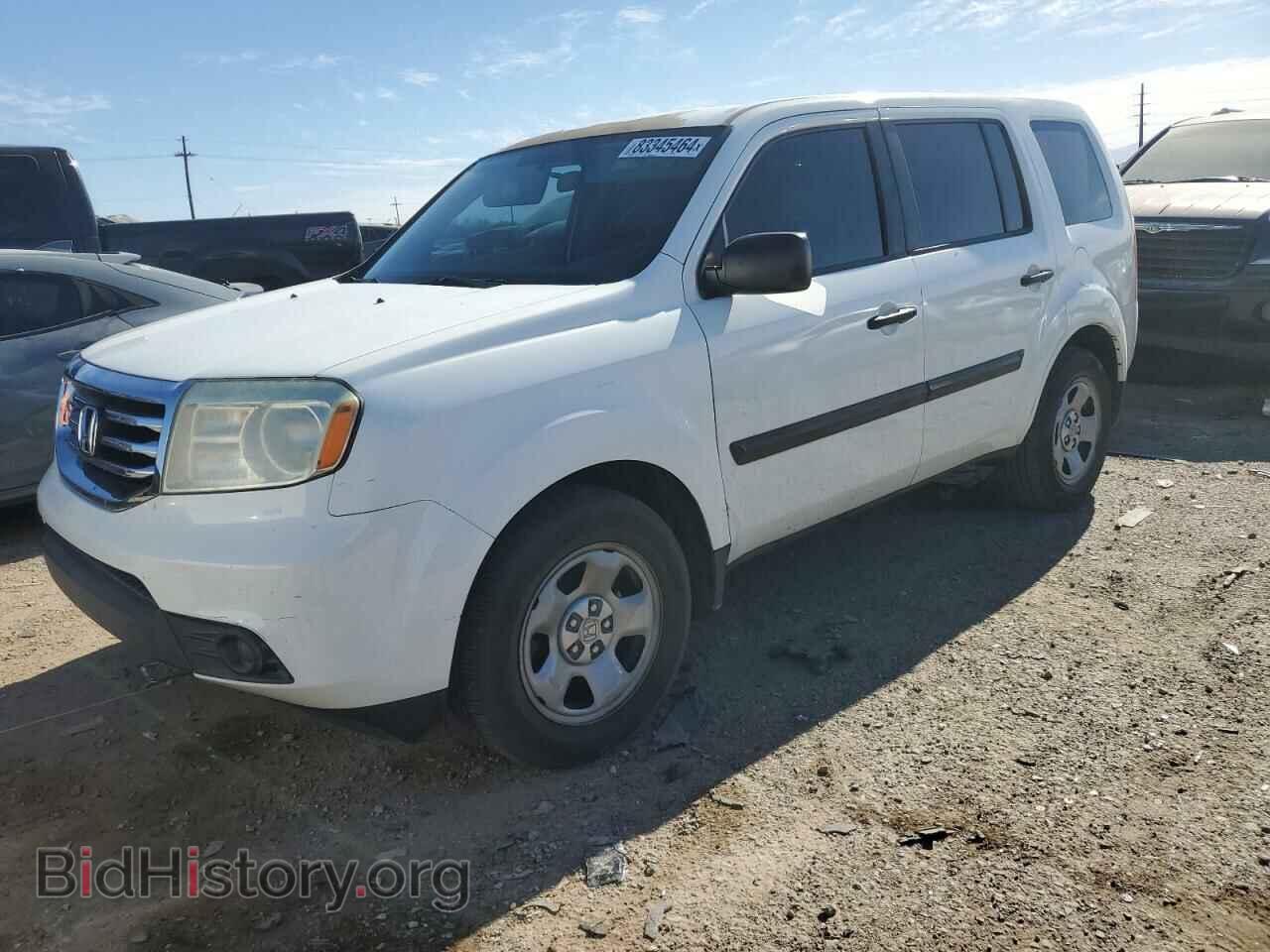 Фотография 5FNYF4H29DB074877 - HONDA PILOT 2013