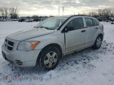 2007 Dodge CALIBER, silver — VIN 1B3HB28B17D270468, Copart