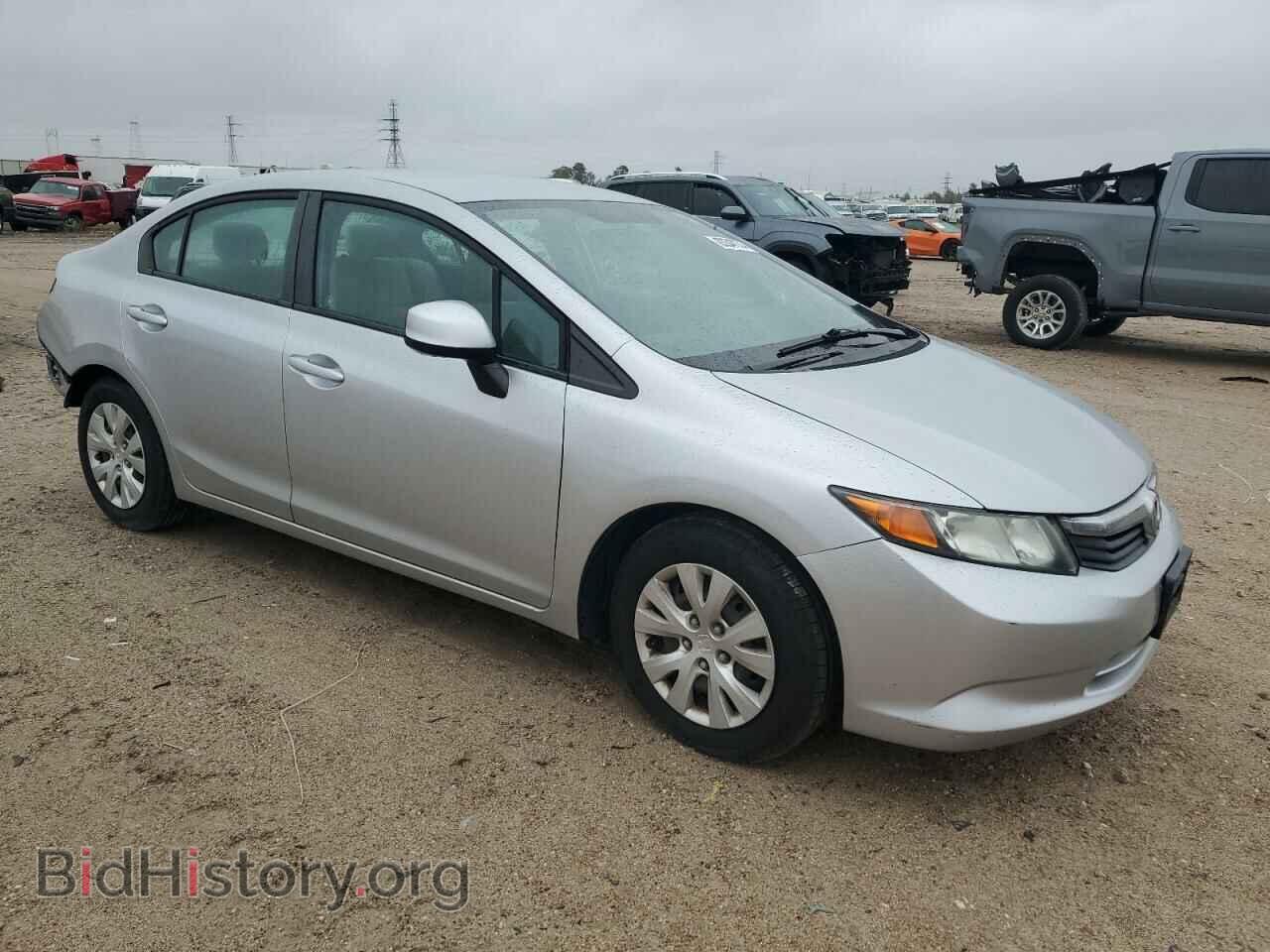 2012 HONDA CIVIC - VIN: 2HGFB2F52CH589962 - Фото 4