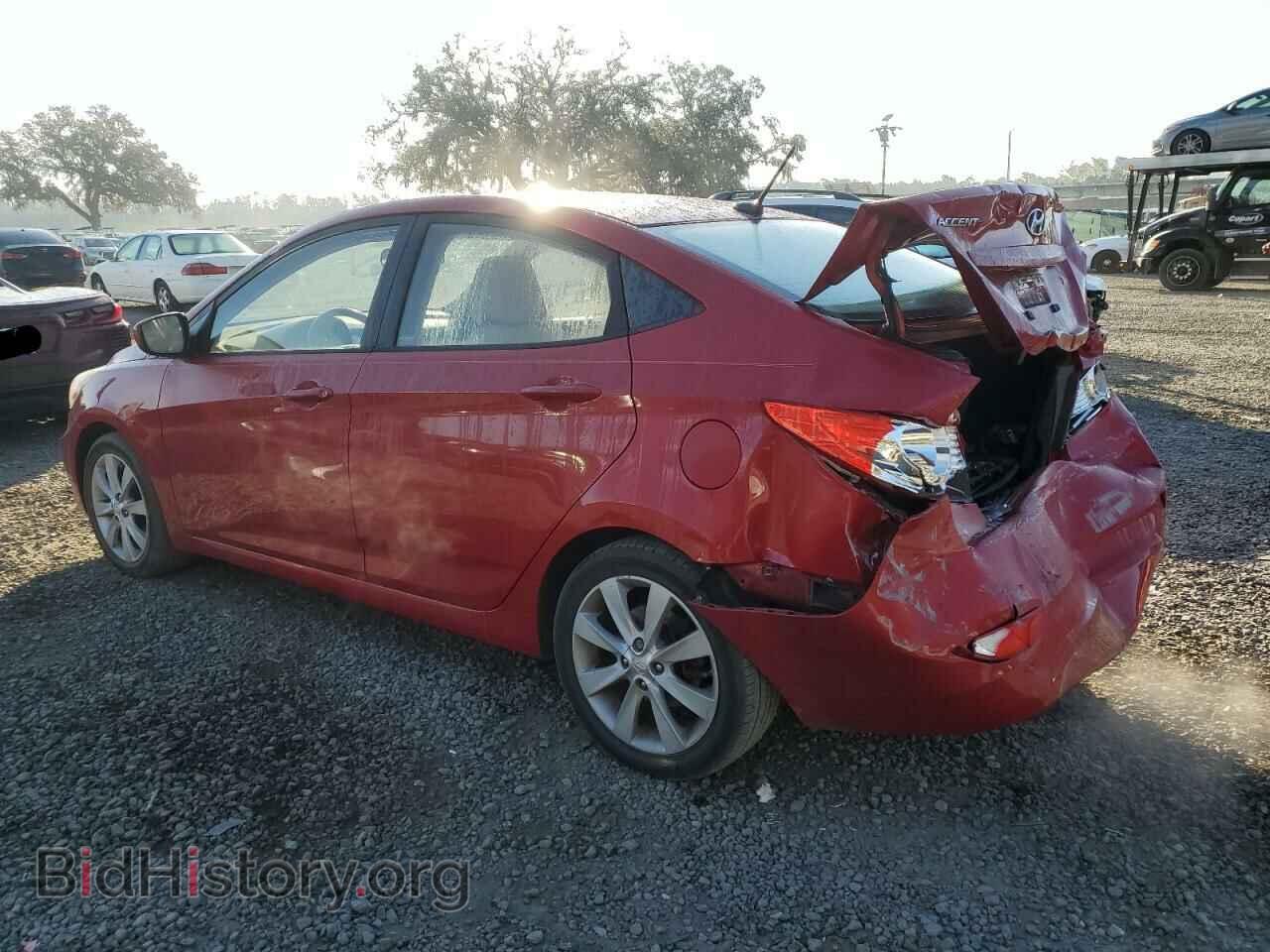 2012 HYUNDAI ACCENT - VIN: KMHCU4AE2CU182005 - Фото 2