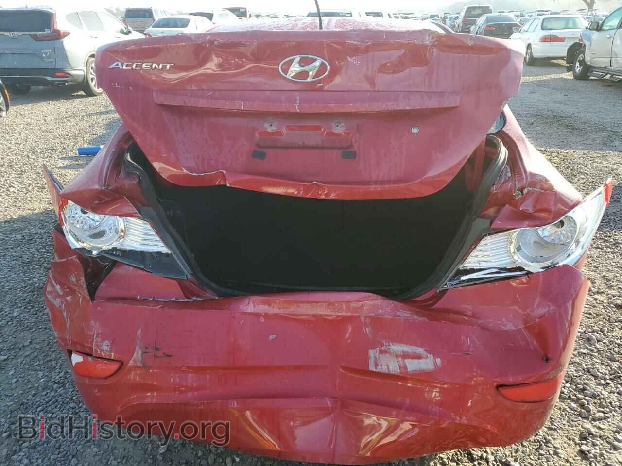 2012 HYUNDAI ACCENT - VIN: KMHCU4AE2CU182005 - Фото 6
