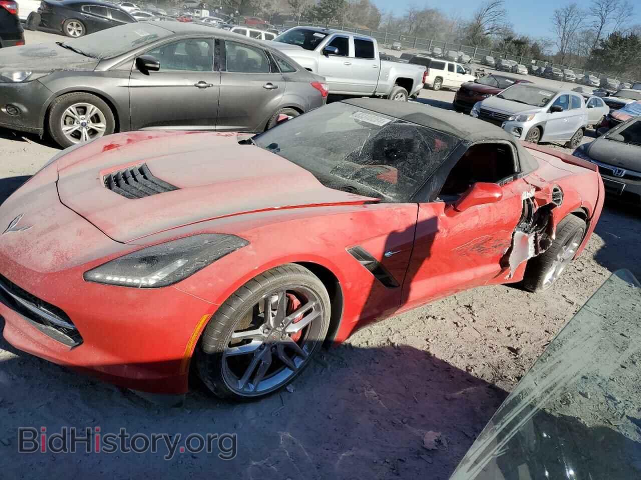 Photo 1G1YM3D76E5133848 - CHEVROLET CORVETTE 2014