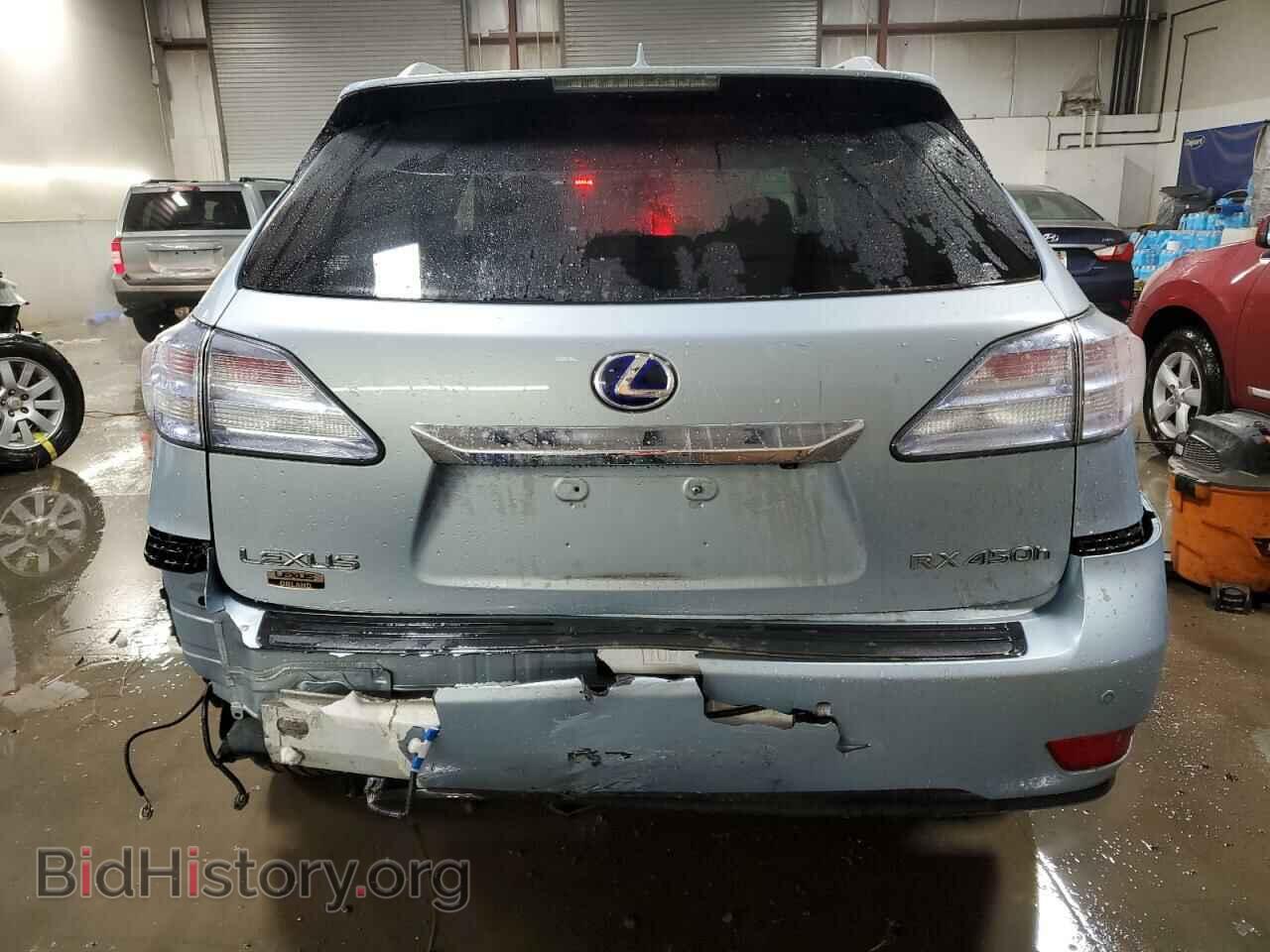 2010 LEXUS RX450 - VIN: JTJBC1BAXA2006385 - Фото 6