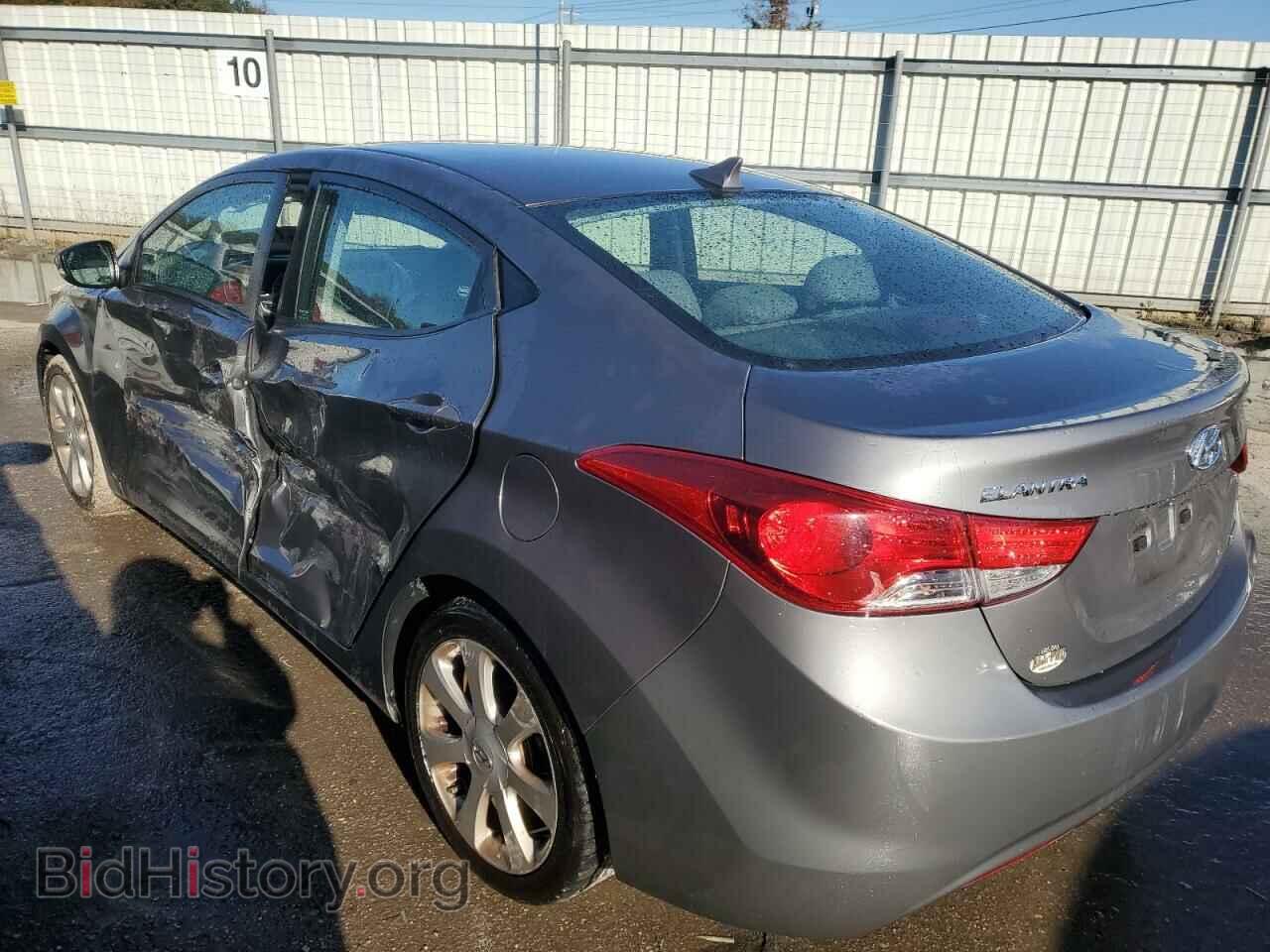 2012 HYUNDAI ELANTRA - VIN: 5NPDH4AE2CH081845 - Фото 2