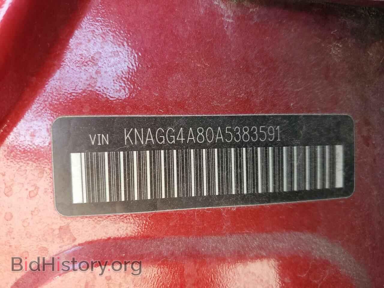 2010 KIA OPTIMA - VIN: KNAGG4A80A5383591 - Фото 13
