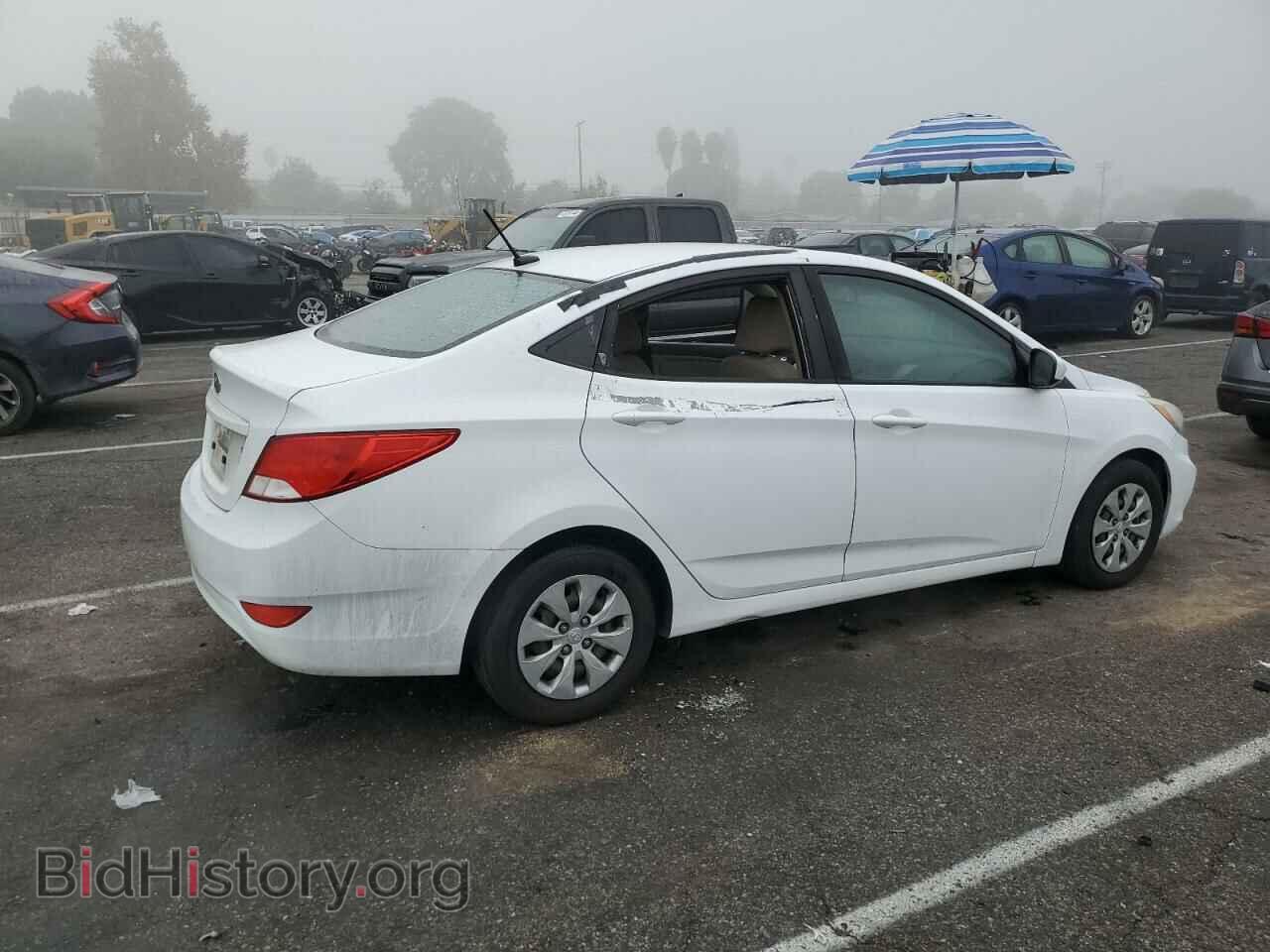 2016 HYUNDAI ACCENT - VIN: KMHCT4AE6GU120230 - Фото 3